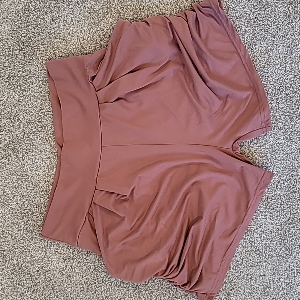 Mauve Lounge Shorts - Picture 2 of 4